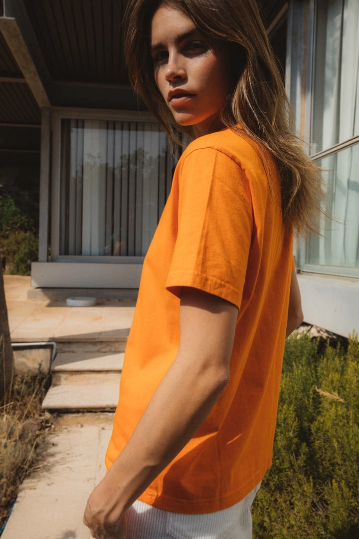 Tee-shirt Bree orange