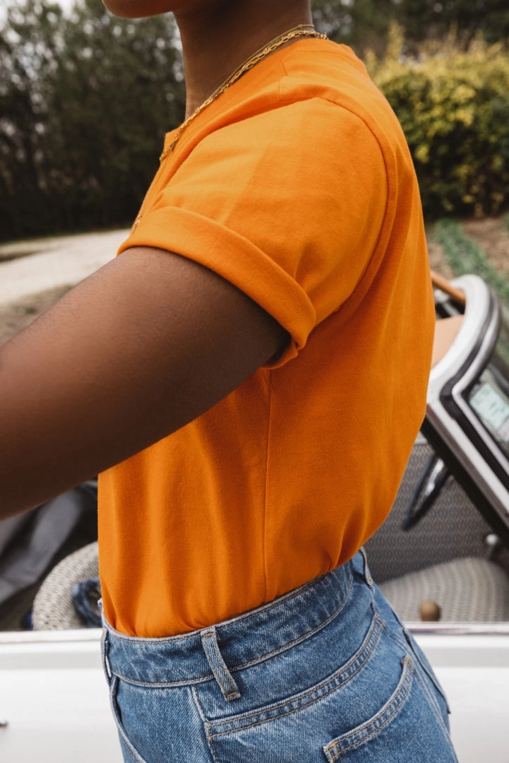 Tee-shirt Bree orange