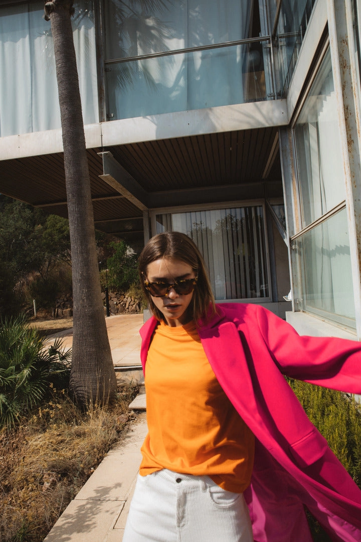 Tee-shirt Bree orange