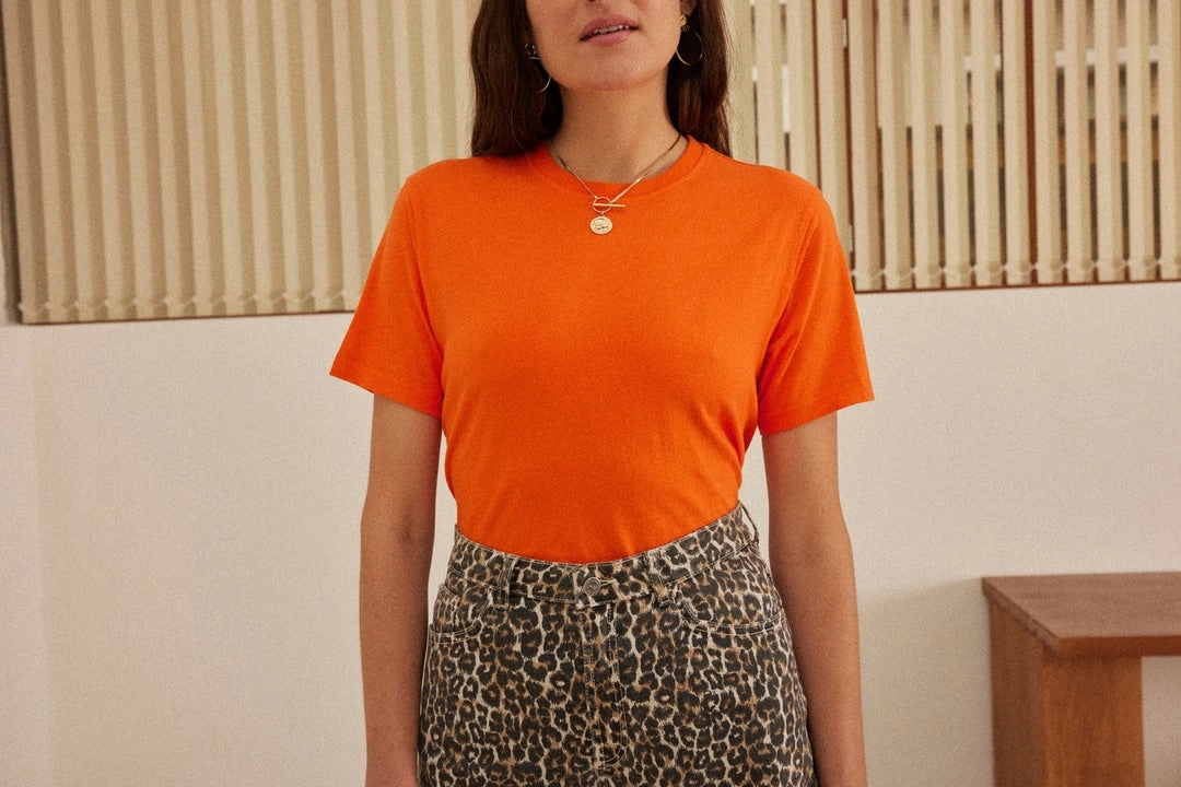 Tee-shirt Bree orange