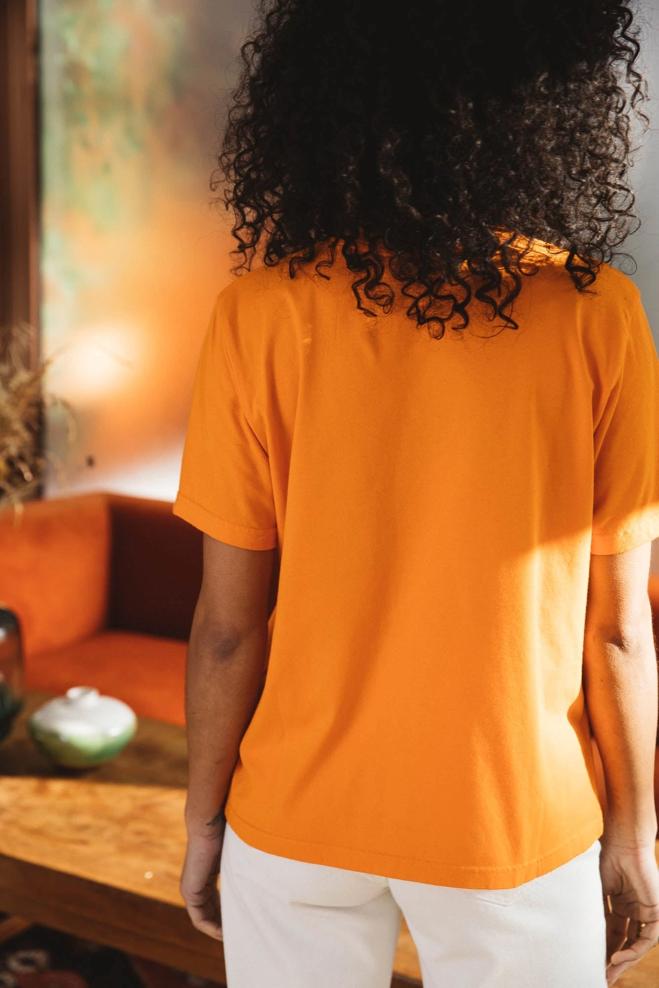 Tee-shirt Bree orange