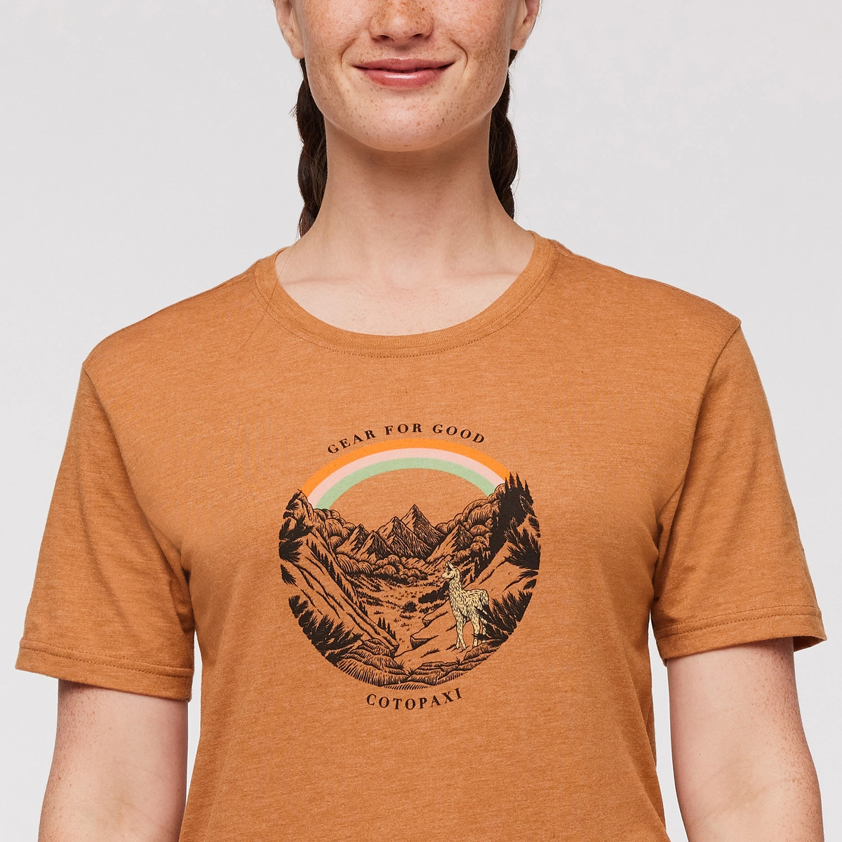 Traveling Llama T-Shirt - Women's