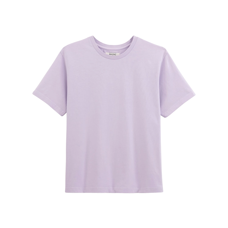 Tshirt Bree Parme En Coton Biologique - Gots Personnalisable