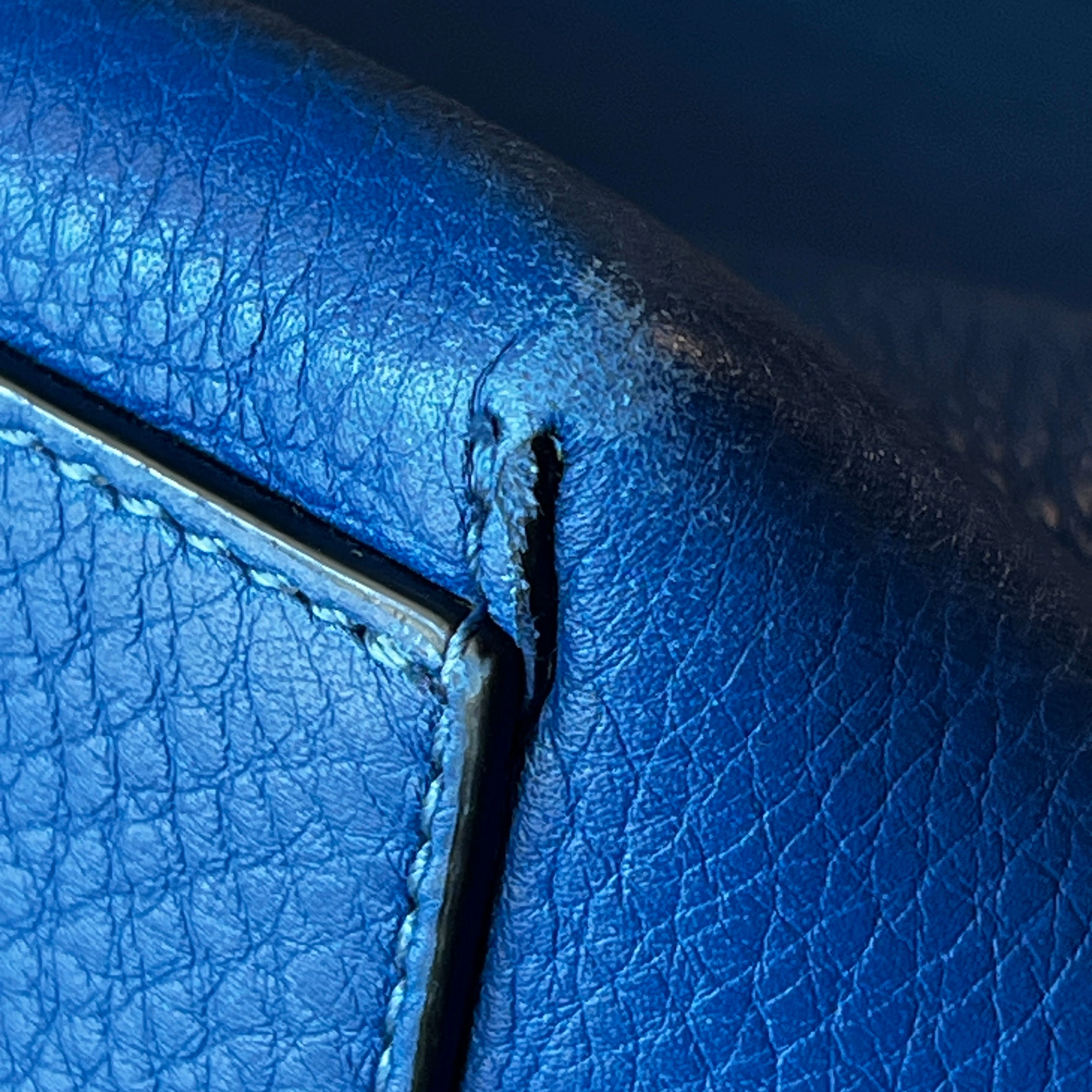 VALENTINO Cobalt Blue  Rockstud Shopping Tote Large