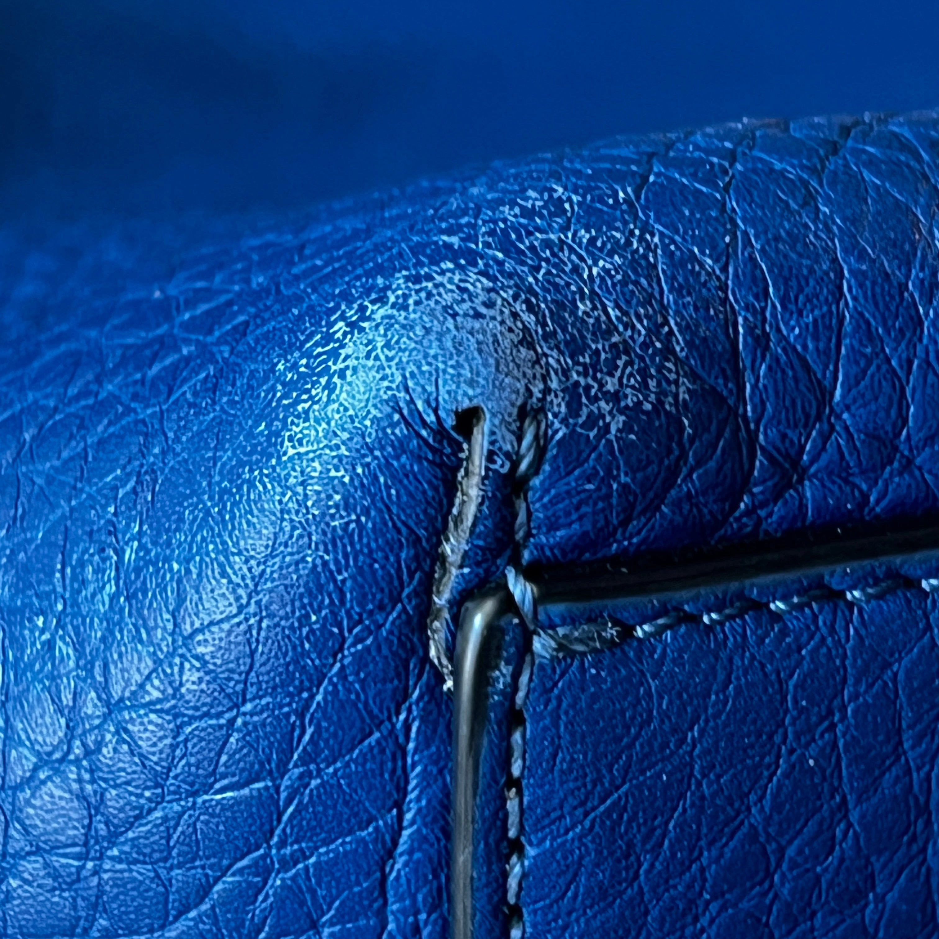 VALENTINO Cobalt Blue  Rockstud Shopping Tote Large