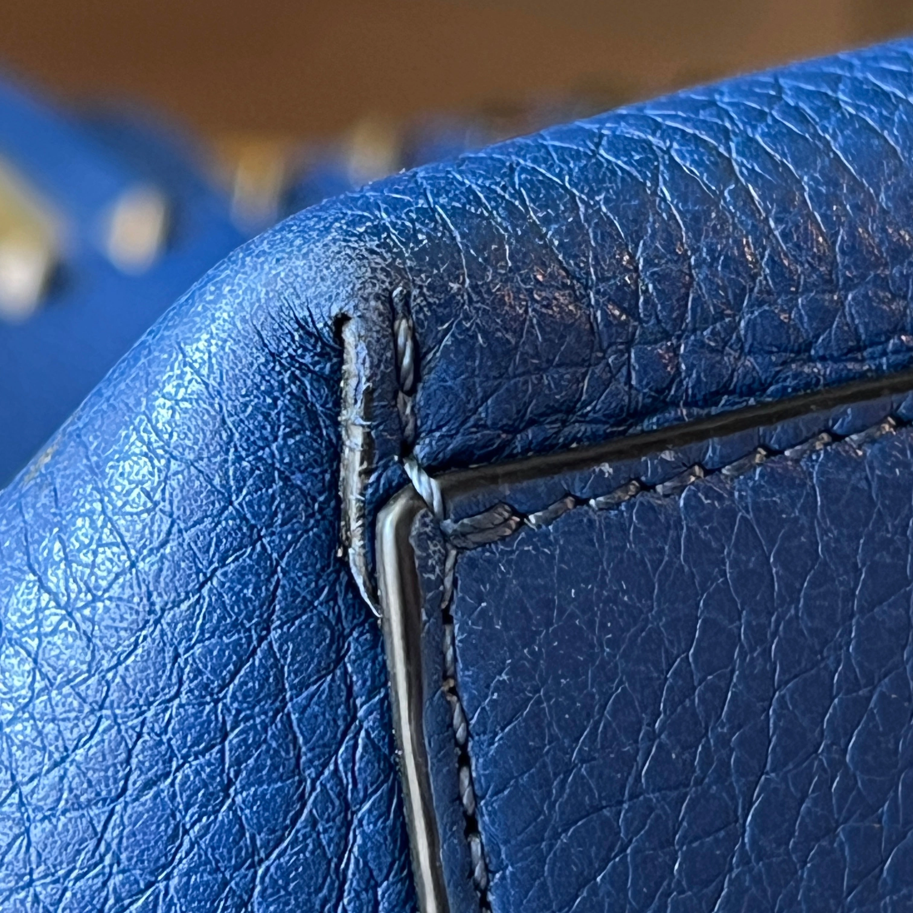 VALENTINO Cobalt Blue  Rockstud Shopping Tote Large