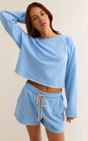 Z SUPPLY- Seville Cropped Sweatshirt